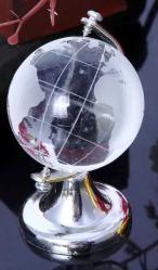 Kristal Küçük Boy Cam Dünya Küresi