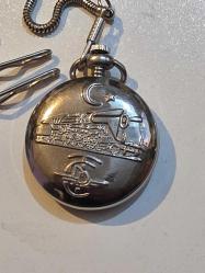 CARDEN MARKA JAPONYA AKTİF PİLLİ CEP SAATİ TCDD TREN KABARTMALI