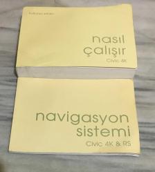 HONDA Civic 4K NASIL ÇALIŞIR Kullanıcı Kitabı + Navigasyon Sistemi - 2021 ( Bkz.Açıklama )