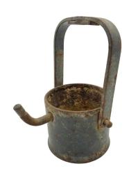 Eski Madenci Metal Yağ Kandili AOB2742