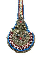 El İşi Düşük Ayar Gümüş ve Boncuklu Hayvan Nazarlığı AOB2799 (N)