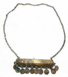 Osmanlı Dönemi Gümüş Hamayır Zincirli AOB2970