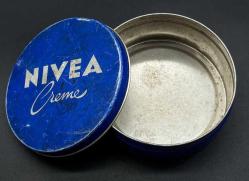 Nivea Creme Eski Boş Teneke Kutu AOB3075 (N)