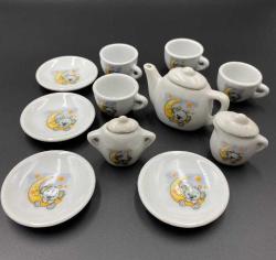 Minyatür Çay Seti Porselen AOB3268