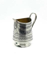 Rus Savatlı Gümüş Sütlük Kap AOB3762