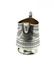 Rus Savatlı Gümüş Sütlük Kap AOB3762