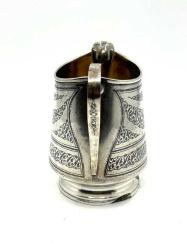 Rus Savatlı Gümüş Sütlük Kap AOB3762
