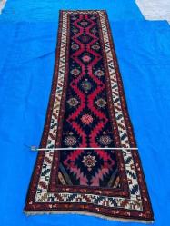 Kafkas Eski El Dokuma Antika Halı Yolluk AOB3766 (N)