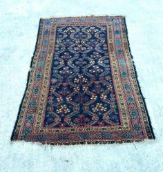 İran Eski El Dokuma Antika Halı AOB3769 (N)