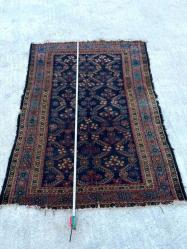 İran Eski El Dokuma Antika Halı AOB3769 (N)