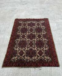 İran Eski El Dokuma Antika Halı AOB3778 (N)