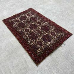 İran Eski El Dokuma Antika Halı AOB3778 (N)