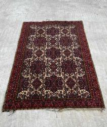 İran Eski El Dokuma Antika Halı AOB3778 (N)