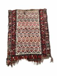 İran Eski El Dokuma Antika Halı AOB3796 (N)