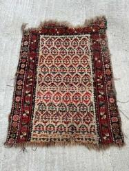 İran Eski El Dokuma Antika Halı AOB3796 (N)