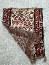 İran Eski El Dokuma Antika Halı AOB3796 (N)