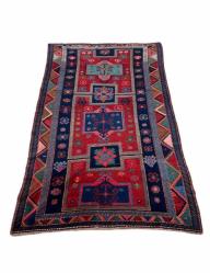 Kazak Eski El Dokuma Antika Halı AOB3800 (N)