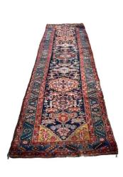 İran El Dokuma Antika Halı Yolluk AOB3803 (N)