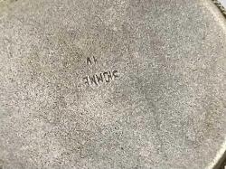 Rus Damgalı Kalem İşi 1 Çift Gümüş Kahve Fincanı AOB3835