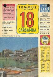18 Ekim 1990 Takvim Yaprağı - Doğum Günü Hediyesi EFM(N)12461