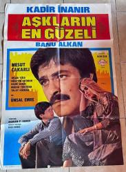Aşkların En Güzeli Film Afişi - Kadir İnanır , Banu Alkan , Mesut Çakarlı (68x98cm) EFMN10901