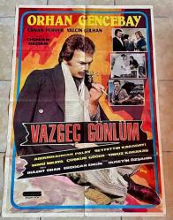 Vazgeç Gönlüm Film Afişi - Orhan Gencebay , Canan Perver , Yalçın Gülhan (68x98cm) EFMN10904
