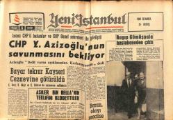 Efemera - Yeni İstanbul Gazetesi 6 Ekim 1963 - Ragıp Gümüşpala Hastahaneden Çıktı GZ102821 - kitantik - kitaLog