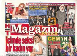 Haber Türk Gazetesi Magazin Eki 1 Şubat 2015 - Funda Arar , Hoşgeldin Albümüyle Müzik Listelerinde Zirveye Oturdu GZ105849