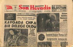 Son Havadis Gazetesi 10 Ekim 1966 - Ankara Belediye Hastanesi Açıldı - Etibankın 967 Yatırım Projesi 2 Milyar Lira GZ106957