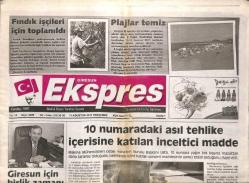 Giresun Ekspres Gazetesi 11 Ağustos 2011 - Giresunspora Yönetici Aranıyor GZ108136