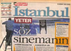 Hürriyet Gazetesi İstanbul Eki 16 Nisan 1999 - Bir Başkadır Ayten Alpman GZ109471