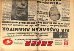 Zafer Gazetesi - 20 Haziran 1962 - Bir Başbakan Aranıyor GZ110663