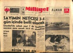 Milliyet Gazetesi - 24 Ekim 1960 - Yassıada Duruşmalarına İki Dava İle Devam Ediliyor GZ110877