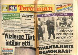 Tercüman Gazetesi 10 Şubat 1985 - Başbakan , Türkiyenin Komşularıyla Mukayesesini Yaptı GZ113376