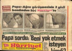 Hürriyet Gazetesi 16 Şubat 1984 - Bülent Ersoy Almanyada Konserden Konsere Koşuyor GZ114617