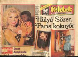 Hürriyet Gazetesi Kelebek Eki 17 Kasım 1982 - Serpil Barlas Bizim Asi Gençler Amerikalılardan Hızlı GZ115416