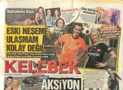 Hürriyet Gazetesi Kelebek Eki 20 Ağustos 2012 - Türk Futbolunu Sağduyu Kurtardı - Ziynet Salinin Rüyası GZ115957