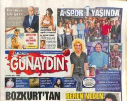 Sabah Gazetesi Günaydın Eki 18 Eylül 2015 - Seda Güven İle Boşanan Keremcem , Önceki Gece Arkadaşlarıyla Efkar Dağıttı GZ116372