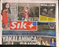 Sözcü Gazetesi Şık Eki 11 Kasım 2015 - Şevval Samdan Karadeniz Klibi GZ116476