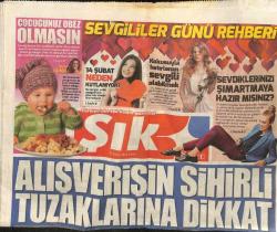 Sözcü Gazetesi Şık Eki 12 Şubat 2016 - Mine Erkan , Öğrencilerine Görsel Tasarımla Satış Arttırma Yollarını Öğretiyor GZ116544
