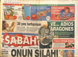 Sabah Gazetesi 15 Mayıs 2009 - Mehmet Keçeciler Özal , Kürtçe Kasetleri Serbest Bıraktı GZ116941