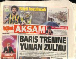 Akşam Gazetesi 11 Kasım 2013 - Usain Bolttan Daha Hızlı Biri Var Tsubasa ! GZ117189