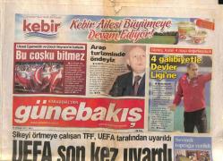 Karadenizden Güne Bakış Gazetesi 24 Nisan 2012 - Şenol Güneş , Kalan 4 Maçı Değerlendirdi - Trabzon Yerini Korudu , Gümüşhane Yükseldi GZ119636