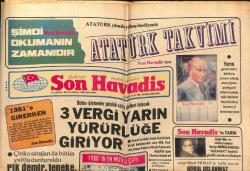 Son Havadis Gazetesi 31 Aralık 1980 - Yılbaşı Özel Eğlence Programı * Zeki Müren - Zerrin Özer - Seçil Heper - Yüksel Uzel GZ121148