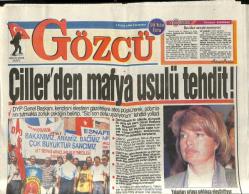 Gözcü Gazetesi 9 Eylül 1996 - Mesut Yılmazın Sesi Amerikadan Geldi - Türkiyenin En Lüks Oteli Ceylan Intercontinental Yarın Açılıyor GZ123175