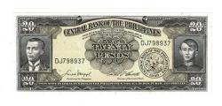 Filipinler 20 Pesos 1949 ÇİL YKP7663