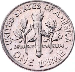 ABD 1 Dime 2001 (P) ÇÇT Roosevelt YMP10676