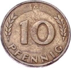 Almanya 10 Pfennig 1949 (G) Lander - ÇT YMP10805