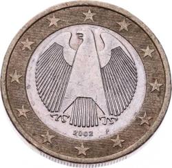 Almanya 1 Euro 2002 (J) - ÇÇT YMP10857