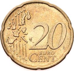 Almanya 20 Euro Cent 2002 (A) ÇA YMP10894